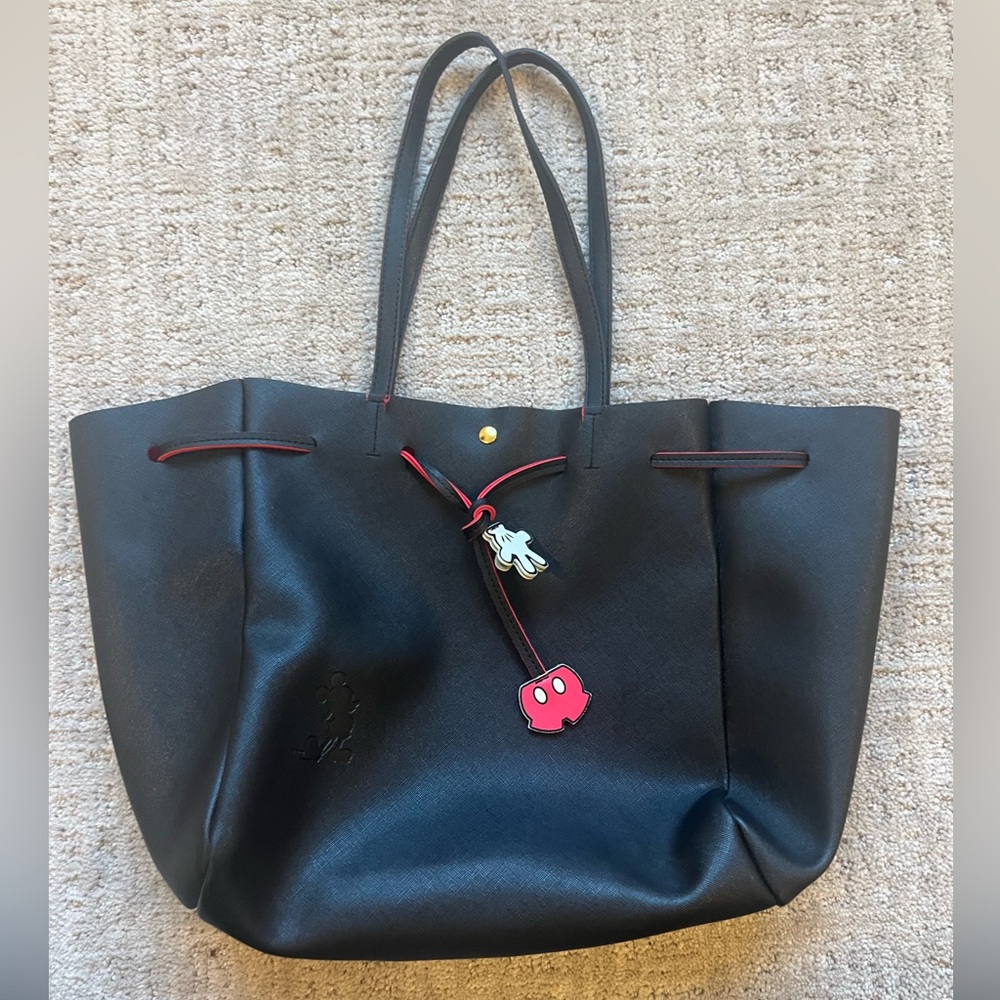 COLORS by Jennifer Sky Mickey Mouse Black Tote Bag | Disney
